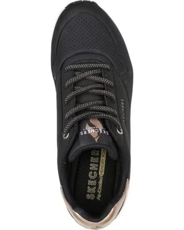Tênis-casuais-para-mulheres-SKECHERS-DEPORTIVAS-EN-COLOR-PARA-NEGRO