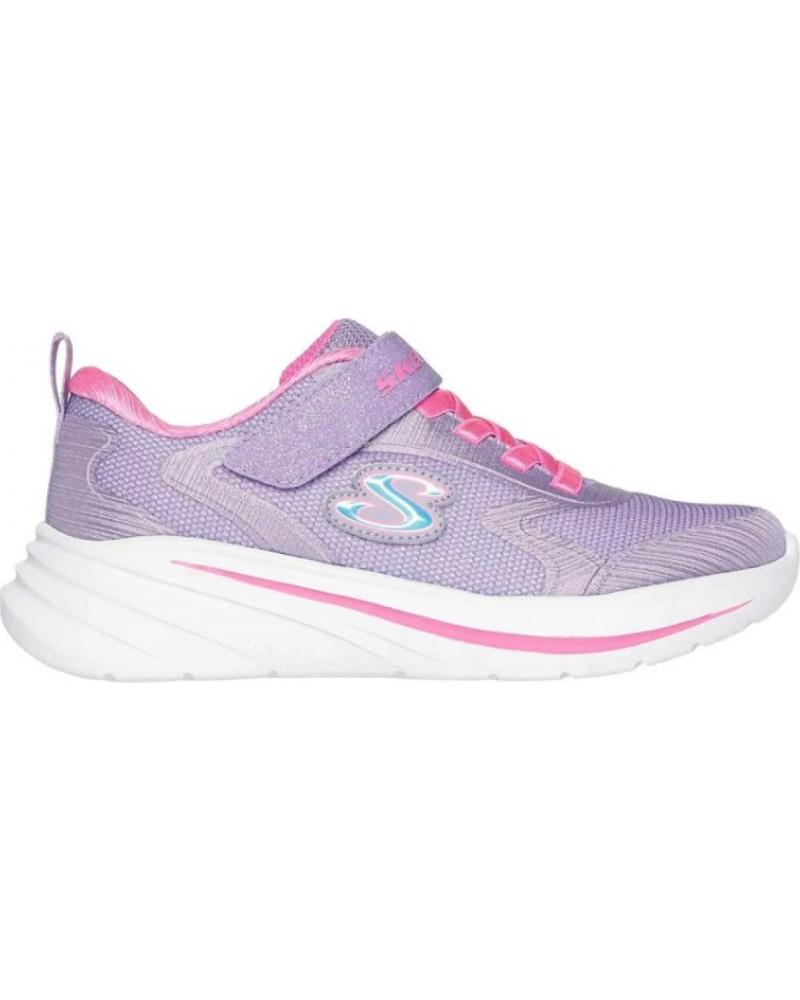Sneaker für Mädchen SKECHERS ZAPATILLAS WAVE 92 NINA 303557L-LAV MORADO Y ROSA