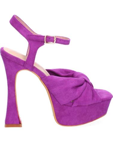 Sandalias de Mujer PUNTOSALAO SANDALIAS DE FIESTA TACON Y PLATAFORMA PARA MUJER COLOR LILA VARIOS COLORES