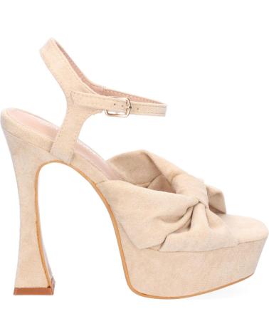 Sandalias de Mujer PUNTOSALAO SANDALIAS DE FIESTA TACON Y PLATAFORMA PARA MUJER COLOR BEIG VARIOS COLORES