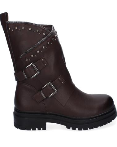 Boots für Damen PUNTOSALAO BOTAS ESTILO MOTERO TACHUELAS PARA MUJER COLOR MARRON JH2803 VARIOS COLORES
