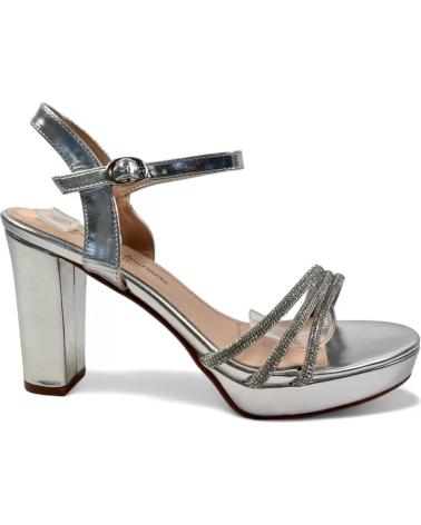 Sandali per Donna TIMBOS SANDALIA TACON FIESTA MUJER PLATA 130640 PLATEADO