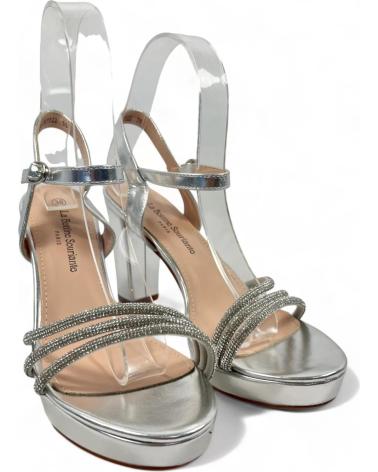 Sandali per Donna TIMBOS SANDALIA TACON FIESTA MUJER PLATA 130640 PLATEADO