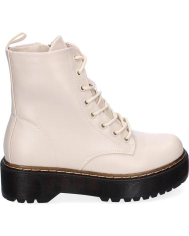 Stivali per Donna PUNTOSALAO BOTAS MILITARES SUELA TRACK PARA MUJER COLOR BEIGE GX319 VARIOS COLORES
