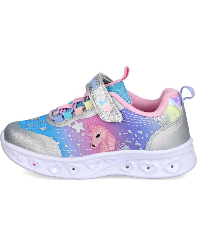 Sportif pour Fille L&R SHOES LR SHOES FH521-L ZAPATILLAS DEPORTIVAS CON LUCES PARA NINA CELESTE