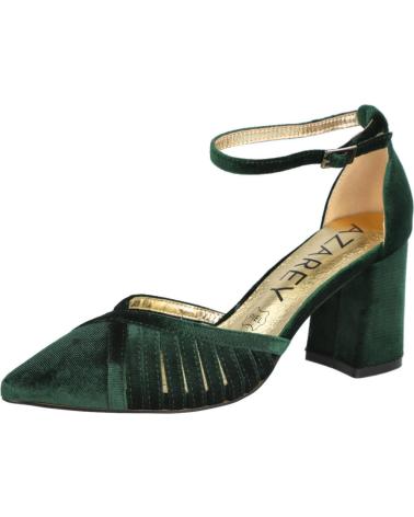 AZAREY ZAPATOS DE TACON EN PARA MUJER VERDE