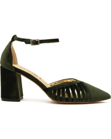 AZAREY ZAPATOS DE TACON EN PARA MUJER VERDE