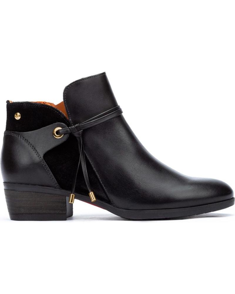 Bottines pour Femme PIKOLINOS BOTAS MDDAROCA-W1U-8505 PARA MUJER EN COLOR NEGRO NEGRO