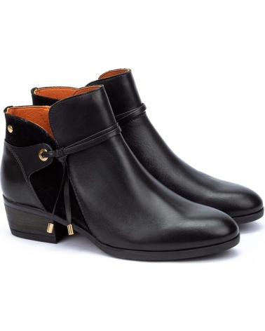 Bottines pour Femme PIKOLINOS BOTAS MDDAROCA-W1U-8505 PARA MUJER EN COLOR NEGRO NEGRO