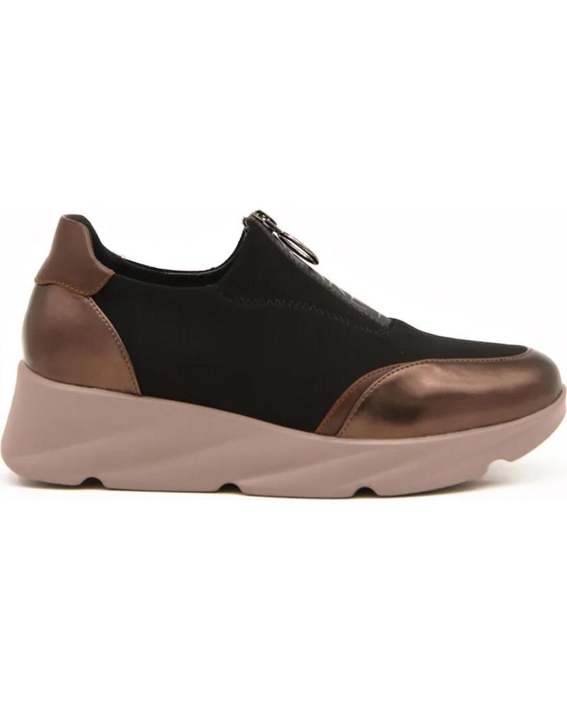 Sneaker-De-Mujer-AZAREY-494H864-ZAPATILLAS-DEPORTIVAS-NEGRAS-CON-CIERRE-CREMALLERA-NEGRO