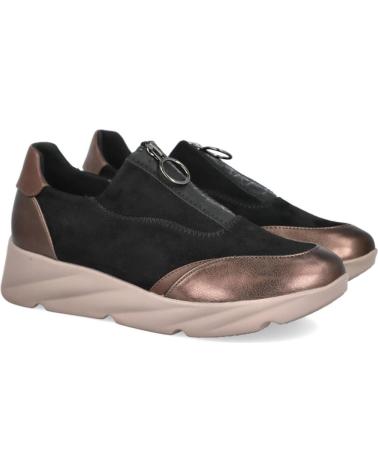 Sneaker-De-Mujer-AZAREY-494H864-ZAPATILLAS-DEPORTIVAS-NEGRAS-CON-CIERRE-CREMALLERA-NEGRO