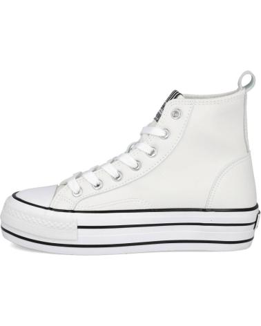 CONGUITOS WEISSE HOHE CANVAS-SNEAKER BJSH362001 BLANCO