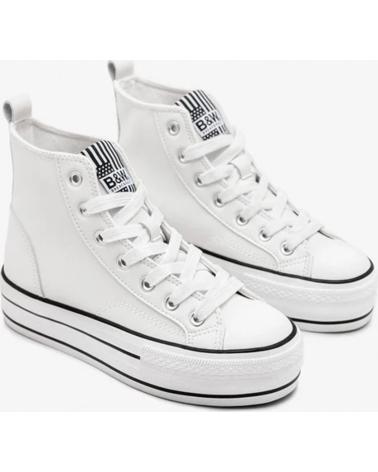 CONGUITOS WEISSE HOHE CANVAS-SNEAKER BJSH362001 BLANCO