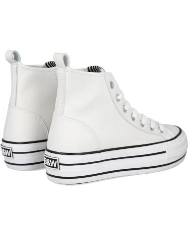 CONGUITOS WEISSE HOHE CANVAS-SNEAKER BJSH362001 BLANCO