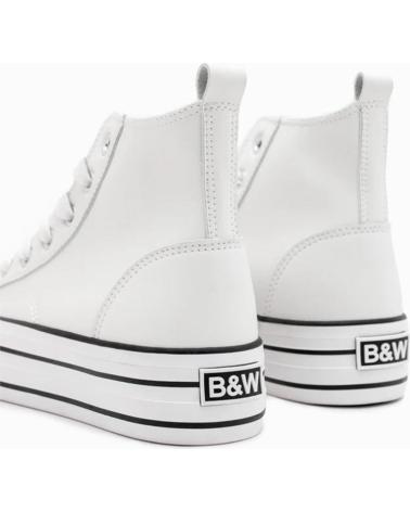 CONGUITOS WEISSE HOHE CANVAS-SNEAKER BJSH362001 BLANCO