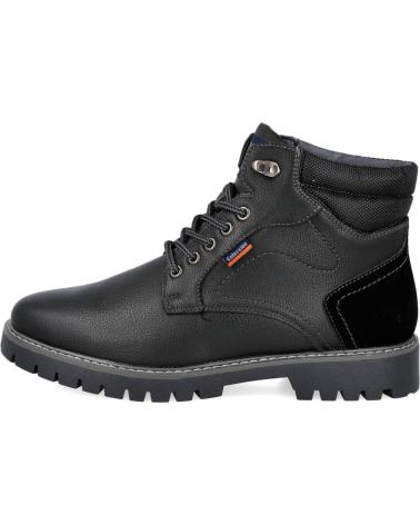 Stivaletti per Uomo L&R SHOES LR SHOES A981 BOTINES DE CORDONES PARA HOMBRE NEGRO