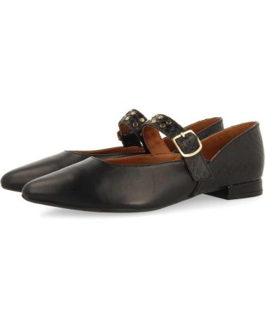 Schuhe für Damen GIOSEPPO 73645 BAILARINAS MERCEDITAS PIEL CON TACHUELAS REERSO NEGRO