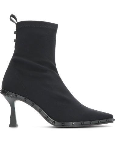 Mid-Boots-De-Mujer-PEDRO-MIRALLES-BOTINES-DE-TEJIDO-ELASTICO-28607-TORONTO-NEGRO
