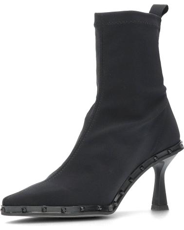 Mid-Boots-De-Mujer-PEDRO-MIRALLES-BOTINES-DE-TEJIDO-ELASTICO-28607-TORONTO-NEGRO