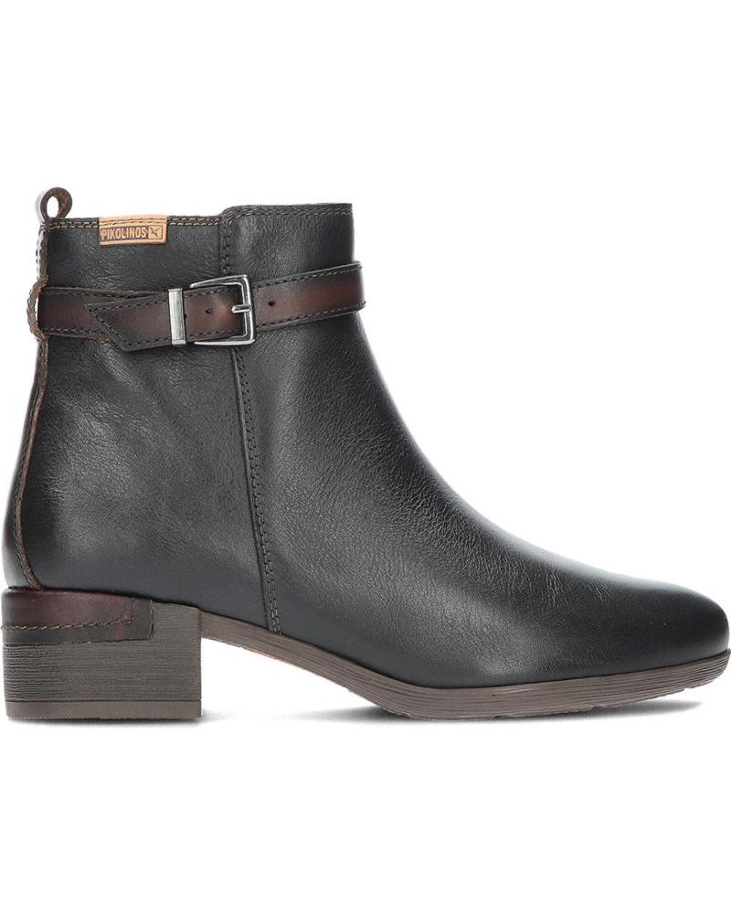 Botines de Mujer PIKOLINOS BOTINES W6W-8622C1 MALAGA BLACK