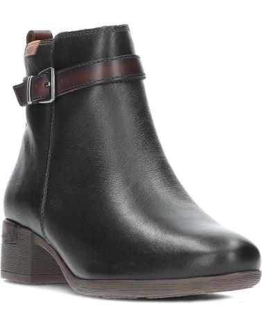 Botines de Mujer PIKOLINOS BOTINES W6W-8622C1 MALAGA BLACK