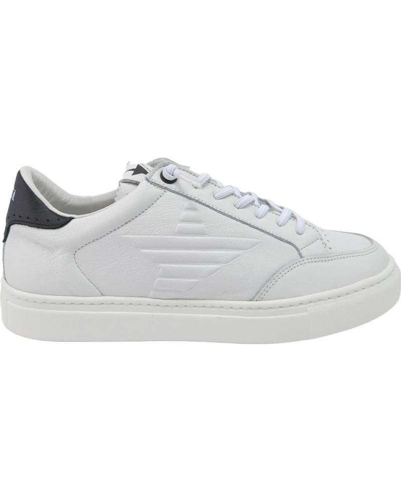 Man Trainers CETTI 1307 PIEL BLANCA BLANCO