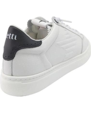 Man Trainers CETTI 1307 PIEL BLANCA BLANCO