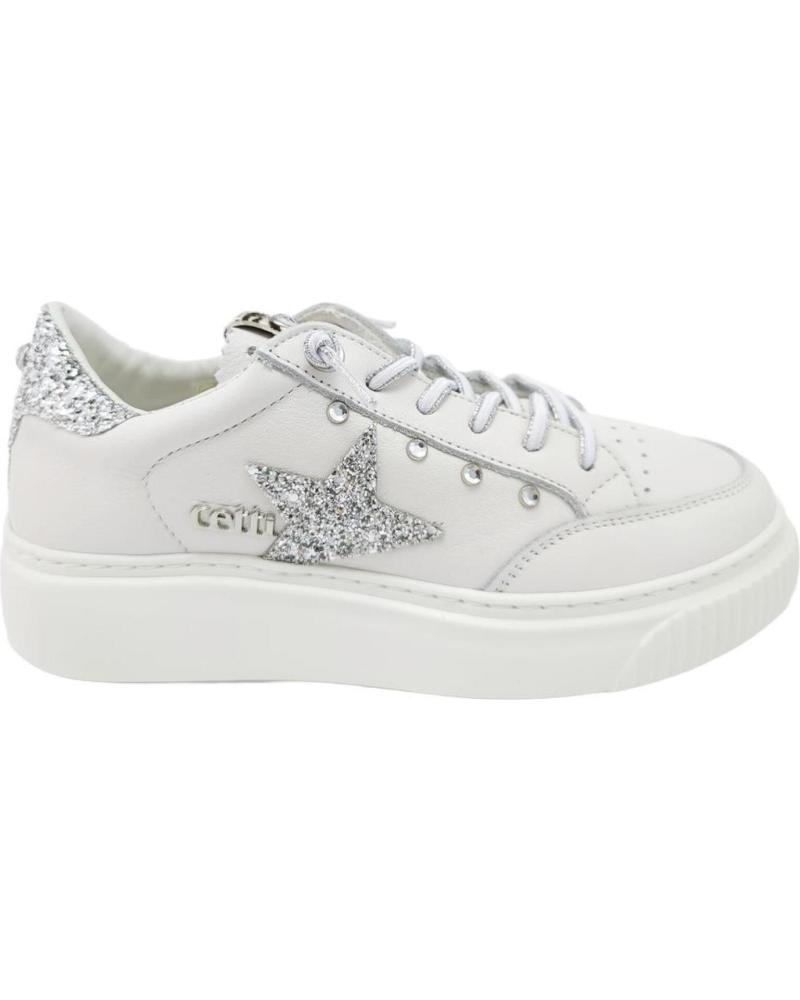 Woman Trainers CETTI 1320 PIEL BLANCA BLANCO