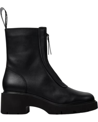 Woman Mid boots CAMPER BOTA CASUAL DE PIEL CON CREMALLERA CENTRAL Y SUELA DE GOMA NEGRO