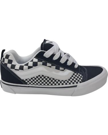 Woman and girl and boy Trainers VANS OFF THE WALL KNU NEGRO