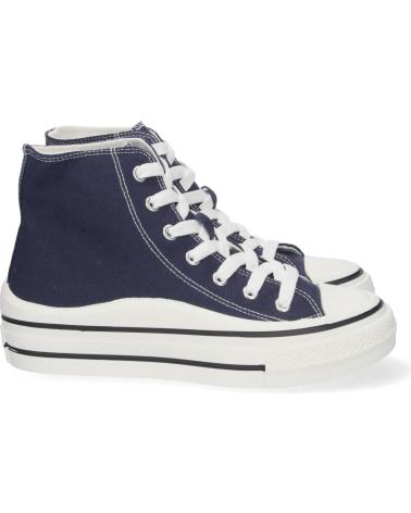Sportivo per Donna PUNTOSALAO ZAPATILLAS ALTAS LONA MUJER COLOR MARINO VARIOS COLORES
