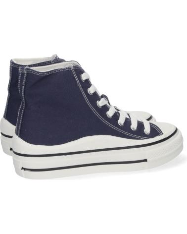 Sportivo per Donna PUNTOSALAO ZAPATILLAS ALTAS LONA MUJER COLOR MARINO VARIOS COLORES