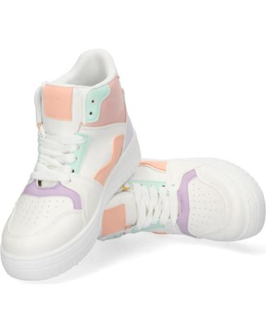 Sportivo per Donna PUNTOSALAO SNEAKERS ABOTINADA MUJER COLOR LILA VARIOS COLORES