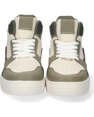 Sportivo per Donna PUNTOSALAO SNEAKERS ABOTINADA MUJER COLOR VERDE MILITAR VARIOS COLORES