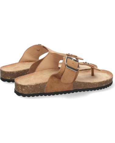 Sandali per Donna PUNTOSALAO SANDALIA ESCLAVA PLANA MUJER COLOR CAMEL VARIOS COLORES
