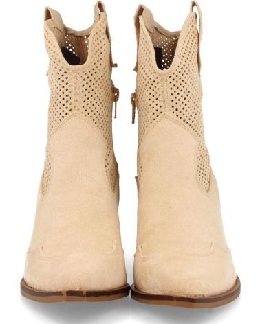 Stivaletti-De-Mujer-PUNTOSALAO-BOTINES-COWBOY-CALADOS-MUJER-COLOR-BEIGE-VARIOS-COLORES