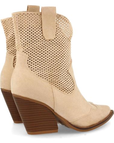 Stivaletti-De-Mujer-PUNTOSALAO-BOTINES-COWBOY-CALADOS-MUJER-COLOR-BEIGE-VARIOS-COLORES
