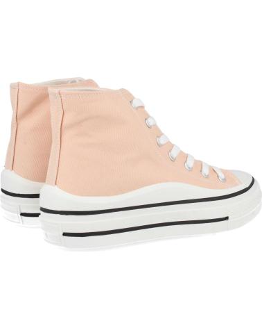 Sneaker-De-Mujer-PUNTOSALAO-ZAPATILLAS-ALTAS-LONA-MUJER-COLOR-ROSA-VARIOS-COLORES