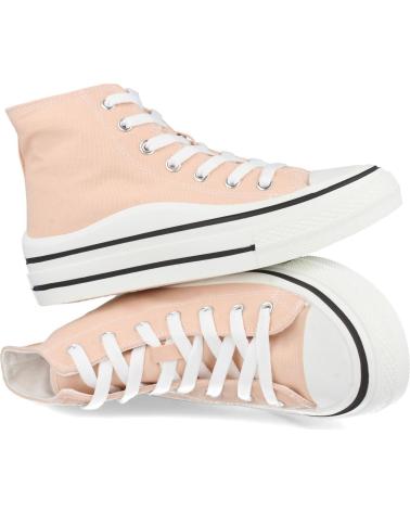 Sneaker-De-Mujer-PUNTOSALAO-ZAPATILLAS-ALTAS-LONA-MUJER-COLOR-ROSA-VARIOS-COLORES