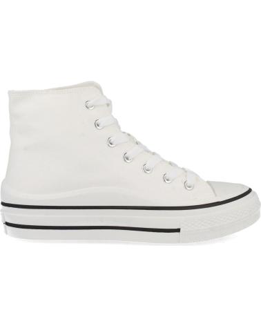 Sneaker-De-Mujer-PUNTOSALAO-ZAPATILLAS-ALTAS-LONA-MUJER-COLOR-BLANCO-VARIOS-COLORES