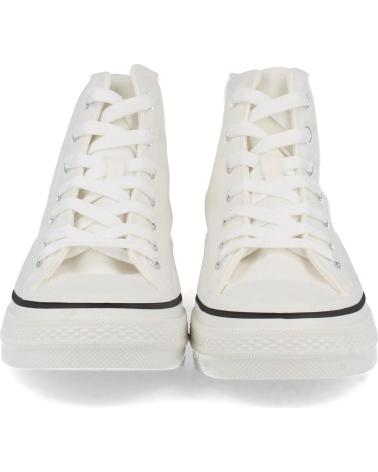 Trainers-De-Mujer-PUNTOSALAO-ZAPATILLAS-ALTAS-LONA-MUJER-COLOR-BLANCO-VARIOS-COLORES
