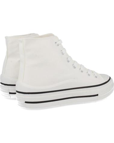 Trainers-De-Mujer-PUNTOSALAO-ZAPATILLAS-ALTAS-LONA-MUJER-COLOR-BLANCO-VARIOS-COLORES