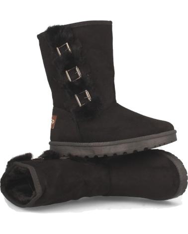 Bottes-De-Mujer-PUNTOSALAO-BOTAS-AUSTRALIANAS-HEBILLAS-NEGRO-MUJER-VARIOS-COLORES