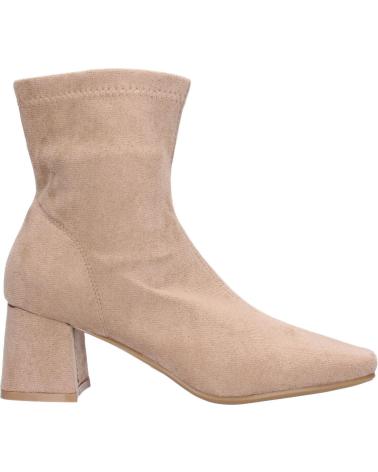 Stivaletti per Donna PUNTOSALAO BOTINES DE TACON MEDIO MUJER COLOR KAKI YG702 VARIOS COLORES