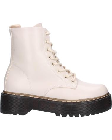 Stivaletti per Donna PUNTOSALAO BOTAS ESTILO MILITAR CON PLATAFORMA MUJER COLOR BLANCO GX259 VARIOS COLORES