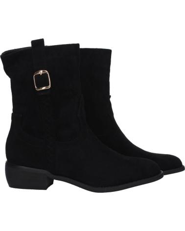 Stivaletti per Donna PUNTOSALAO BOTINES PLANOS COMODOS MUJER COLOR NEGRO 2A-2392 VARIOS COLORES