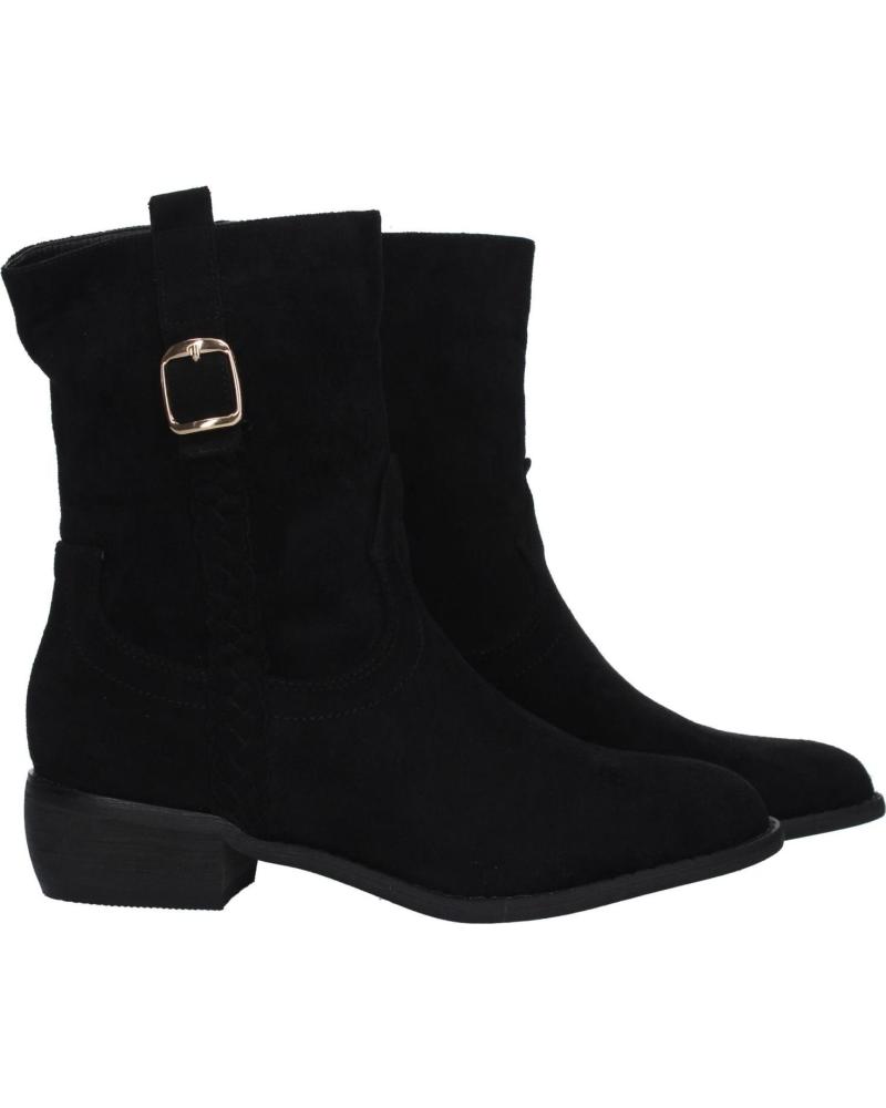 Stivaletti per Donna PUNTOSALAO BOTINES PLANOS COMODOS MUJER COLOR NEGRO 2A-2392 VARIOS COLORES