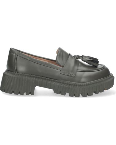 Mocasines de Mujer PUNTOSALAO MOCASINES COMODOS SUELA TRACK Y BORLAS VERDE MUJER YZ23-10 VARIOS COLORES
