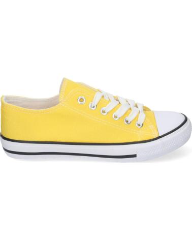 Sportivo-De-Mujer-PUNTOSALAO-ZAPATILLAS-PLANAS-COMODAS-ESTILO-BAMBA-LONA-MUJER-AMARILLO-F-VARIOS-COLORES