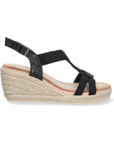 Sandalen für Damen PUNTOSALAO SANDALIAS DE CUNA EN YUTE MUJER COLOR NEGRO VARIOS COLORES
